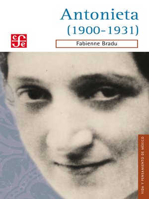 cover image of Antonieta (1900-1931)